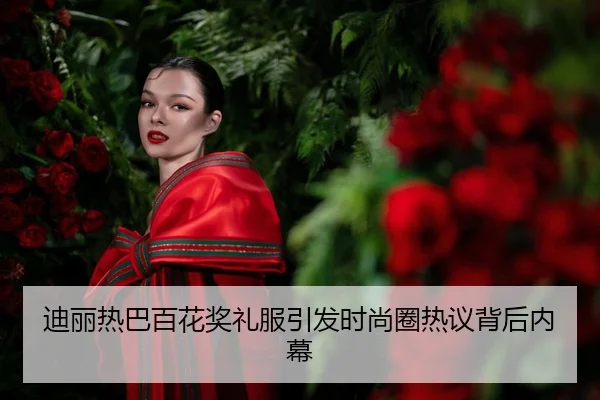 迪丽热巴百花奖礼服引发时尚圈热议背后内幕